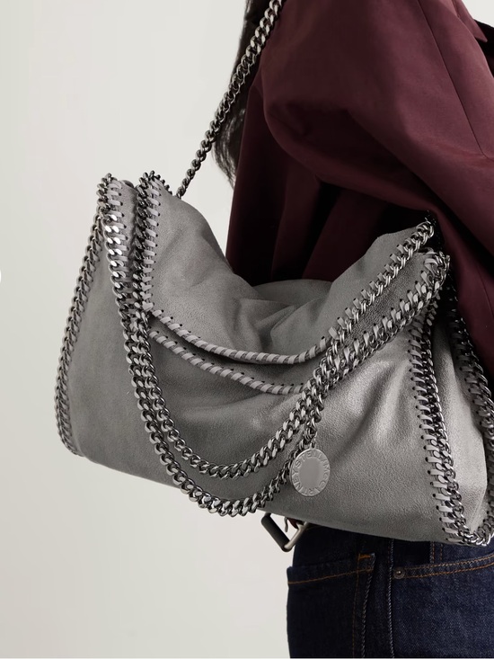 Stella McCartney Handbags - Stella McCartney Falabella Medium Leather Shoulder Bag
